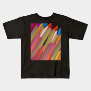 crayon abstract Kids T-Shirt